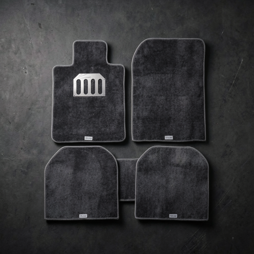 Ash grey Car carpets
