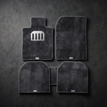 Ash grey Car carpets