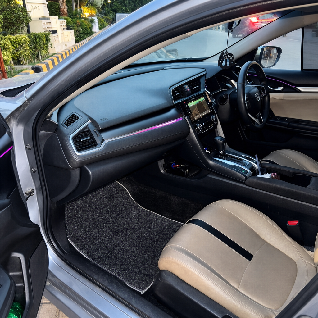 Ash grey Car carpets