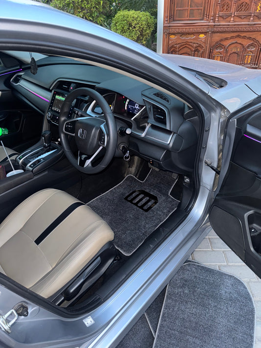 Ash grey Car carpets