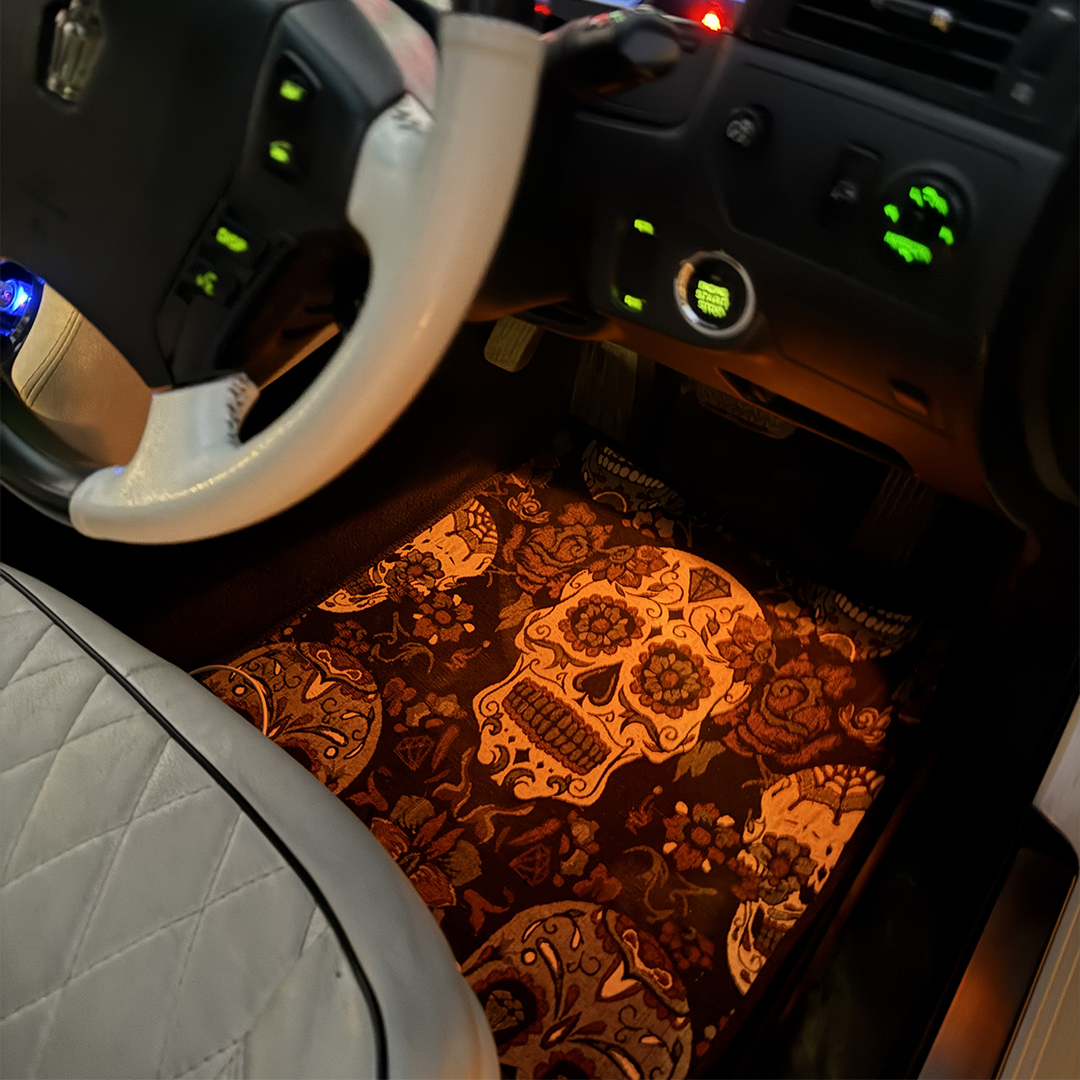 Sugar Skull Splendor Mats