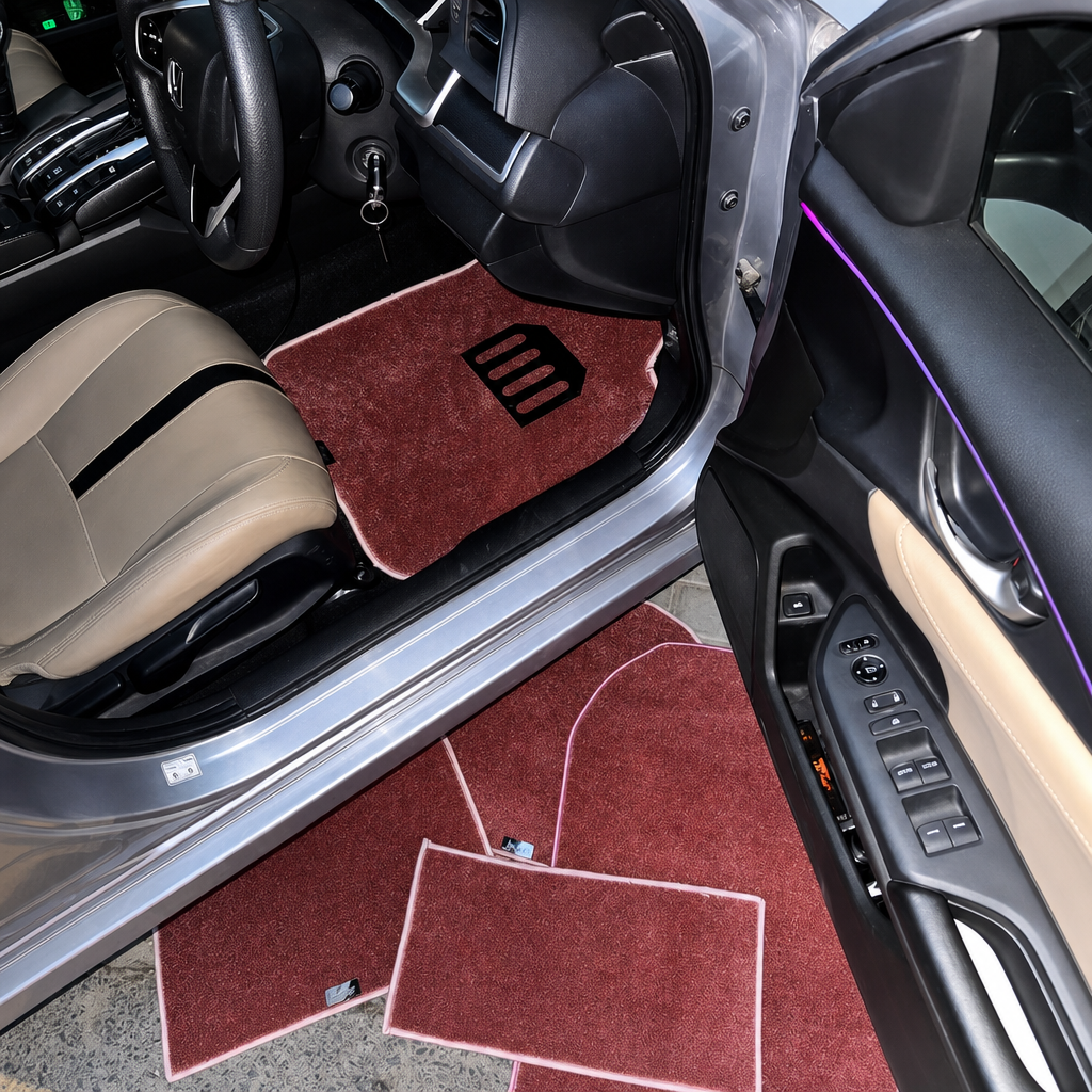 Raspberry Car carpets