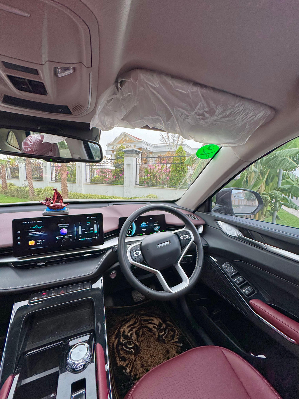Panthera Tigiris Car Rug